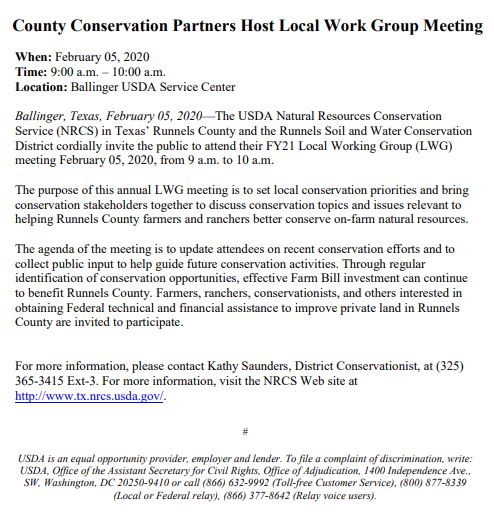 NRCS Meeting